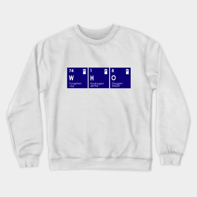 WHO ? Crewneck Sweatshirt by blueshift